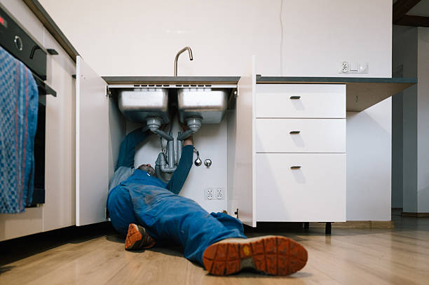 Professional Drain Cleaning technician working in Bourg, LA